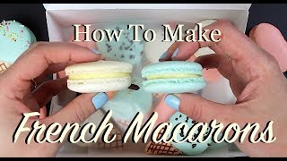 How To Make French Macarons ft Macarune  CHELSWEETS [upl. by Arawaj]