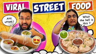 We tried the MOST Viral STREET FOOD 😱 Is It Worth it 🤬 [upl. by Nnoj]