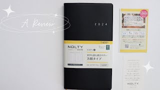 2024 PLANNER  NOLTY 6501  VERTICAL WEEKLY  PLANNER REVIEW [upl. by Ardeid182]