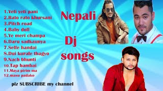 Nepali dj party songs collection 20182075 audio jukebox part 1 [upl. by Neeneg]