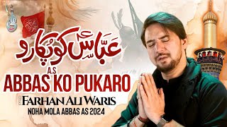 Abbas Ko Pukaro  Nohay 2024  Alam  Farhan Ali Waris  Mola Abbas Noha [upl. by Noitsirhc480]