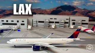 Rebuilding My LAX Model Airport 1400 Scale [upl. by Ocicnarf]