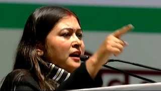 Ragini Nayak at AICC Session Talkatora Stadium New Delhi [upl. by Amoihc]