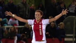 Ajax Vrouwen winnen 100e wedstrijd [upl. by Katine]