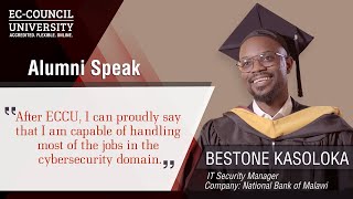 Bestone Kasoloka  Proud Graduate at Hacker Halted 2018  ECCouncil University [upl. by Jeroma]