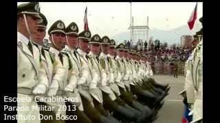 Parada Militar 2013 Escuela de Carabineros [upl. by Friday]