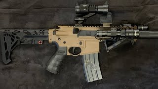 Crossman’s DPMS SBR Stock Mod [upl. by Patrich764]