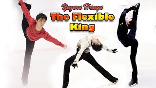 YUZURU HANYU  Man Figure Skating Flexibility King [upl. by Nahk]