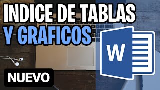 COMO HACER un INDICE de TABLAS y GRÁFICOS en WORD PASO a PASO [upl. by Haimarej]