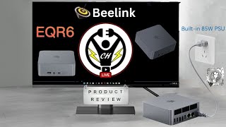 Beelink EQR6 mini PC requires no external power supply First handson review [upl. by Biggs581]