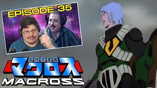 SFR Super Dimension Fortress Macross Episode 35 quotRomanesquequot REACTION [upl. by Idel]