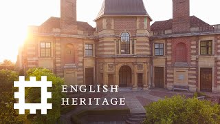 Postcard from Eltham Palace London  England Drone Footage [upl. by Knox851]