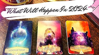 Pick a Card 🔮 2024 Tarot Reading  Detailed Monthly Predictions 🗓️ [upl. by Naryt]