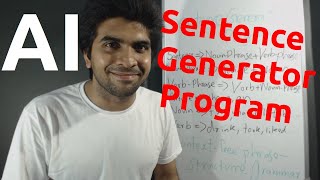 Sentence Generator Program Computer writes English [upl. by Von975]