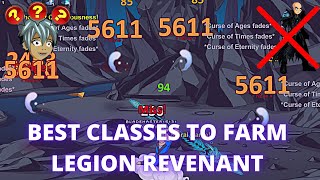 AQW BEST CLASSES TO FARM LEGION REVENANT [upl. by Behka238]