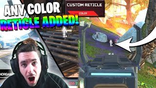 CUSTOM COLOR RETICLES ARE FINALLY HERE  Apex Legends [upl. by Tam]