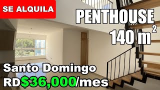 Espectacular Penthouse de 140m² en Santo Domingo Oeste  Residencial Altos de la Colombia [upl. by Romney]