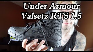 Under Armour Valsetz RTS 15 Tactical Boot Review And Size Guide [upl. by Acinad]