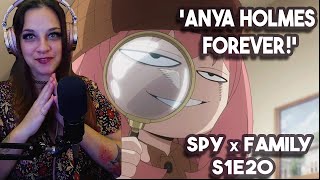 Lauren Reacts SpyxFamily S1E20 Investigate the General HospitalDecipher the Perplexing Code [upl. by Kenway182]