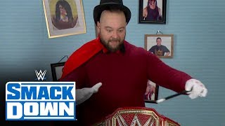 Bray Wyatt unveils newlook Universal Title SmackDown Nov 15 2019 [upl. by Chace]