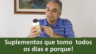 Suplementos que eu uso todos os dias e porque [upl. by Ronym]