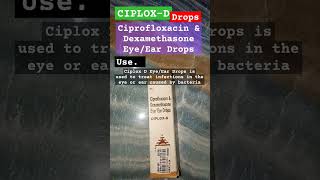 Ciplox d eye drops shorts trending medicine docter medical tips drops eye [upl. by Ttelrahc]