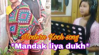 Mandak Liya Dukh  ORIGINAL VIDEO DHIRAJ BANAI  Modern Koch Song [upl. by Haydon154]