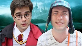 HARRY POTTER VS CHAVES  Grandes Raps ♫ [upl. by Hilton]