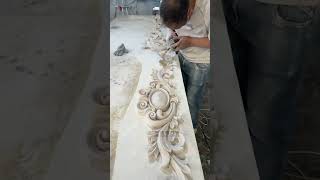 Polished Marble Engraving for Door Architraves [upl. by Millian]