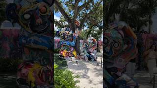 Wynwood Walls  Miami tour  traveling in Miami things to see in Miami usa florida vacation [upl. by Rramed]