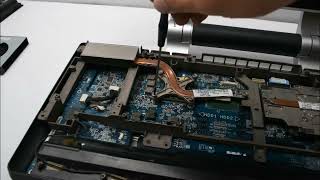 DELL XPS M2010 노트북 분해Laptop disassembly [upl. by Paulsen496]