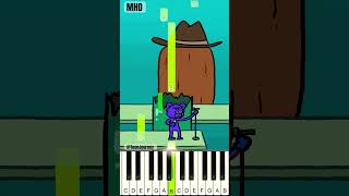 GEDAGEDIGEDAGEDO Monster Hide and Seek Game with Catnap Miss Delight ToonJourney Piano Tutorial [upl. by Merrile853]