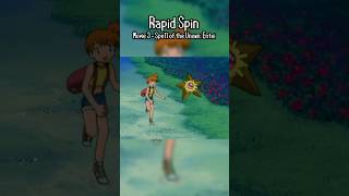 EVERY Move Used by Misty’s Staryu 🌟 pokemon [upl. by Nahtanoj]