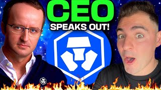 CEO KRIS SPEAKS OUT Cryptocom TAKES THE LEAD Over Coinbase CRO Coin PANIC SETTING IN [upl. by Oicneserc]