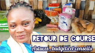 RETOUR DE COURSE EN PERIODE DE GALÈRE  ASTUCE POUR RESTER DANS SON BUDGET MALGRE LAUGMENTATION [upl. by Neret280]