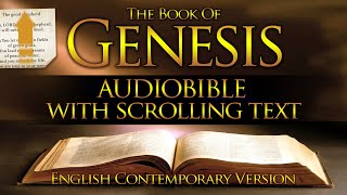 Holy Bible Audio GENESIS 1 to 50  With Text Contemporary English [upl. by Llevaj46]