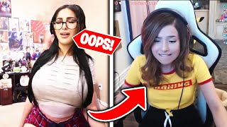 6 Female Streamers Who FORGOT THEY WERE ON LIVE Pokimane Corrina Kopf Alinity [upl. by Elyrpa]