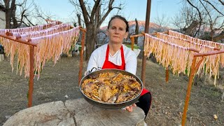 The Hidden History of Pumpkin Pasta in the Village Garden 🍝🎃 [upl. by Sirapal632]