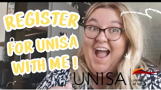 Register for UNISA with me  UNISA registrations [upl. by Atiuqrehs608]