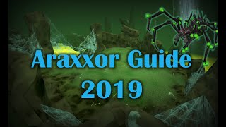 Beginners Araxxor Guide 2019  Araxxor Ranged Guide RuneScape 3 [upl. by Ainnos893]