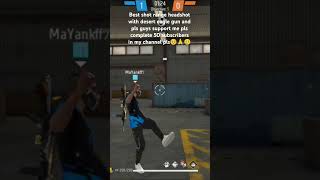 Best short range headshot😧😱 with desert eagle gun and pls subscribe my channel🙏🥺freefireshorts [upl. by Dedric]