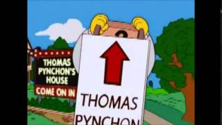 Thomas Pynchon The Simpsons Book Endorsement [upl. by Mara729]