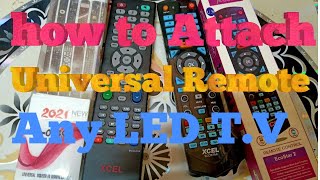 how to setup universal Remote RM014S vs EcoStar 2 For Any Led TV [upl. by Talley]