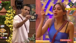 bigg boss Marathi 5 Abhijeet sawant nikki fight on kitchen because captaincy [upl. by Sitnalta]