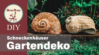 DIY  Gartendeko Schneckenhäuser aus Maschendraht selber machen  Maritime Sommerdeko  Shell craft [upl. by Cosimo]