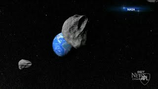 NASA scientists are studying a massive asteroid hurling towards Earth [upl. by Aicinoid]