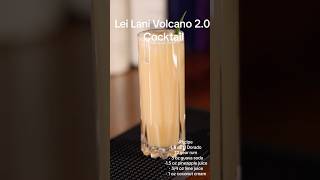 Lei Lani Volcano 20  Recipe👇🏼 Tiki  BetterAvecBourbon short shorts [upl. by Selrhc]