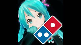 Dominos Pizza feat Hatsune Miku  Miku Music 1 [upl. by Lorelle]