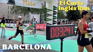 Cursa El Corte Inglés 2024 Barcelona  Winners of El Corte Inglés 10k Marathon [upl. by Schnorr473]