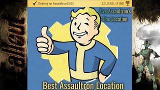 Fallout 76  Best Location For 5 Assaultrons [upl. by Aneehc984]